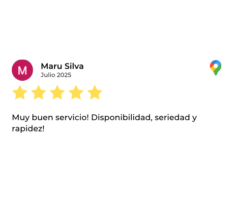 Reseña 6 - Pumps NR en Google Maps