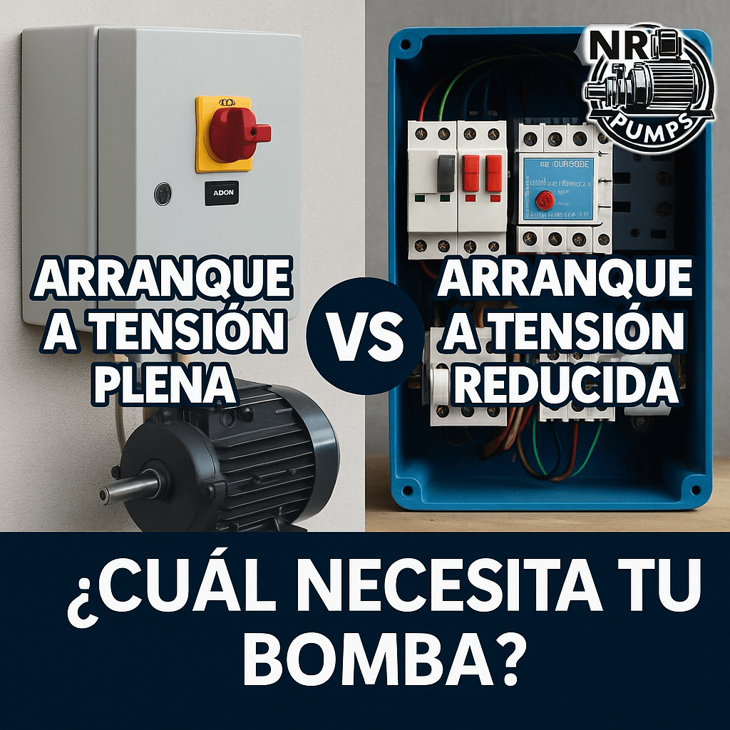 Que es un arranque a tensión plena y un arranque a tensión reducida: ¿cuál aplicar en tu sistema de&nbsp;bombeo?