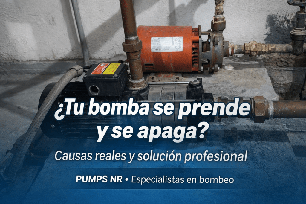 💧 ¿Por qué mi bomba de agua se prende y se apaga&nbsp;constantemente?